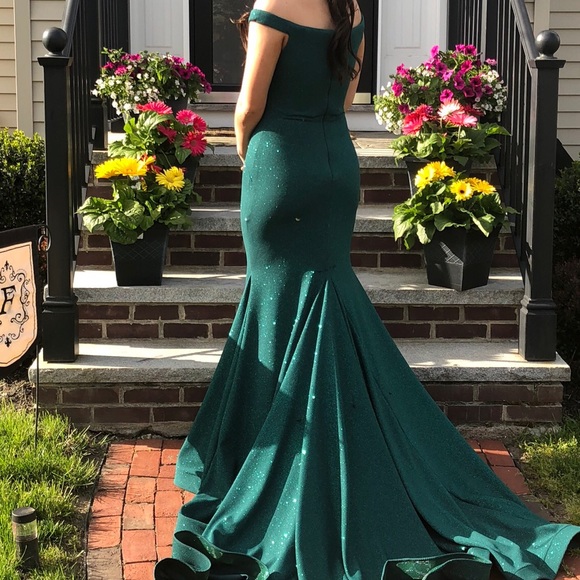 Jovani Dresses Jovani Emerald Green Prom Dress Size 8 Poshmark